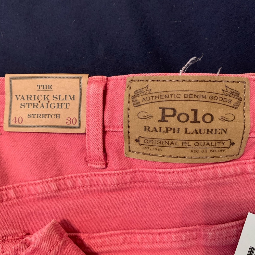 Polo Slim Jeans Red
